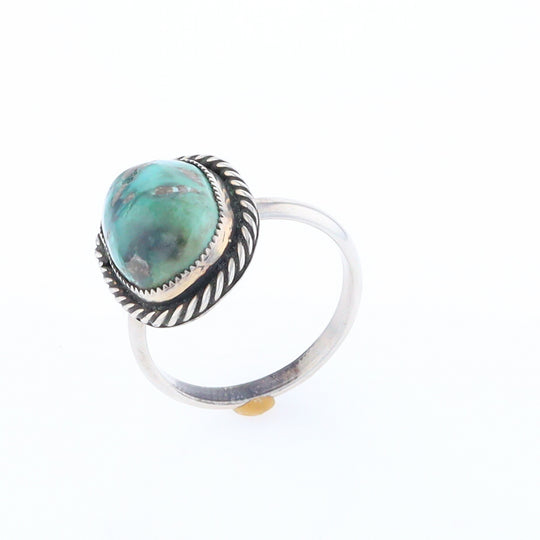 Bezel Set Turquoise Ring