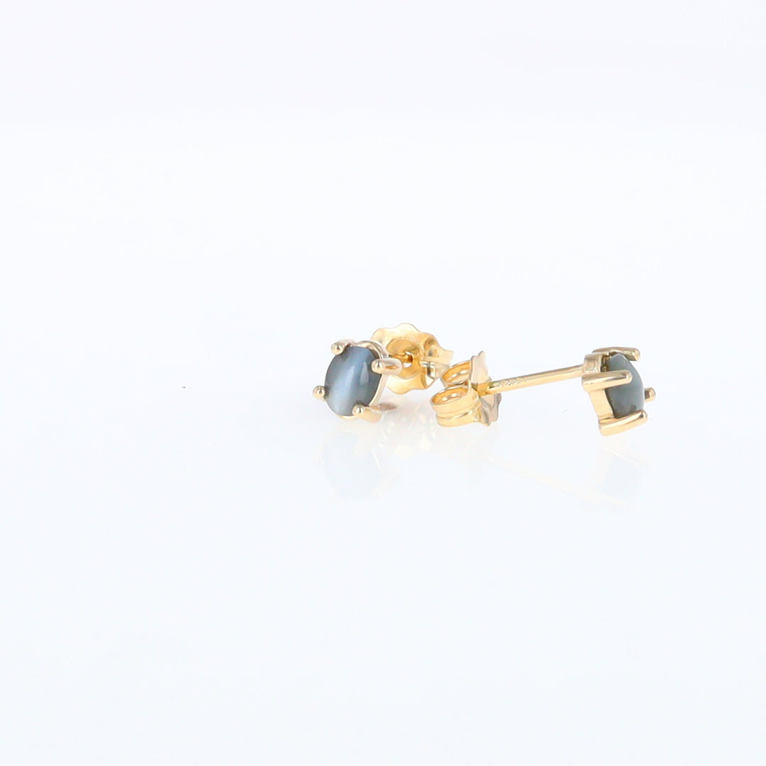 Cat's Eye Alexandrite Studs