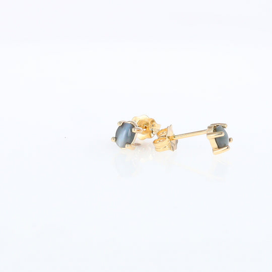 Cat's Eye Alexandrite Studs