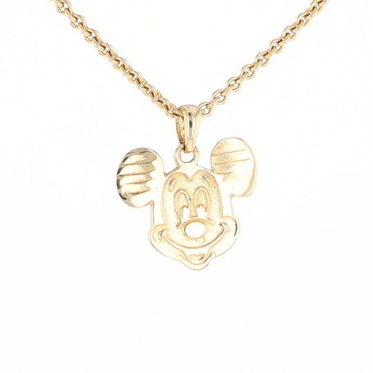 Gold Mickey Mouse Charm