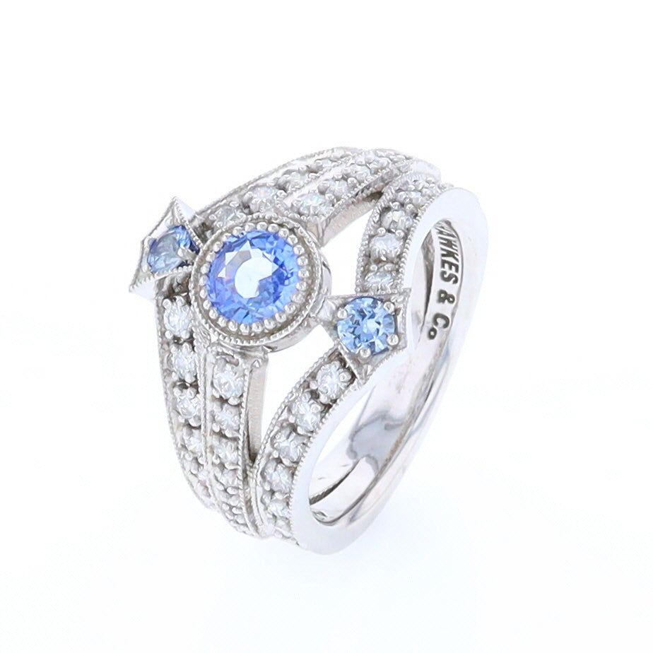 The Queen's Ring - Ceylon Sapphire