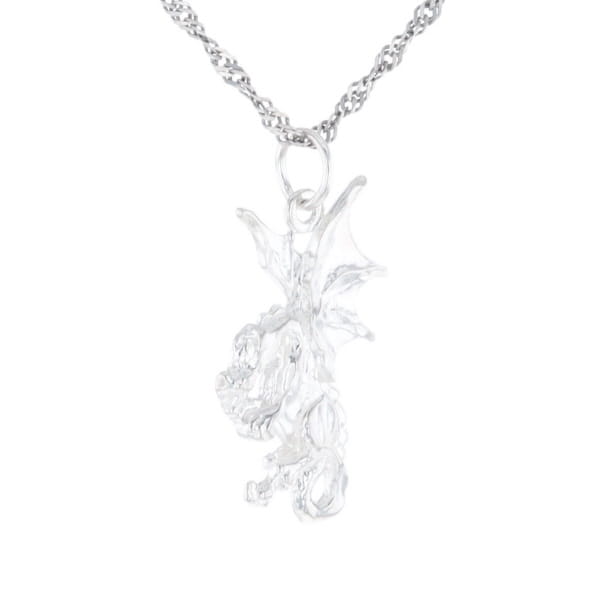 Silver Dragon Pendant