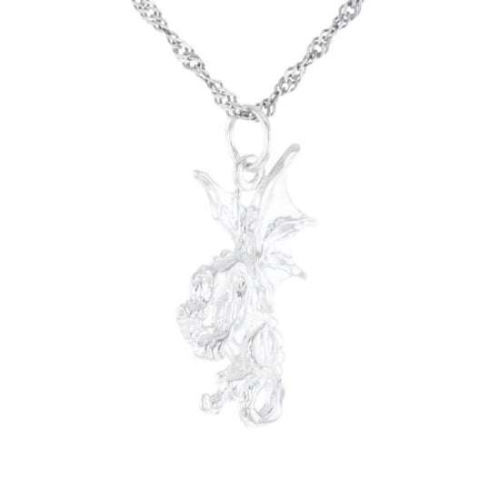 Silver Dragon Pendant