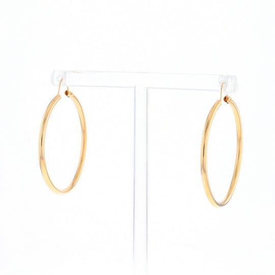 Gold Hoop Earrings