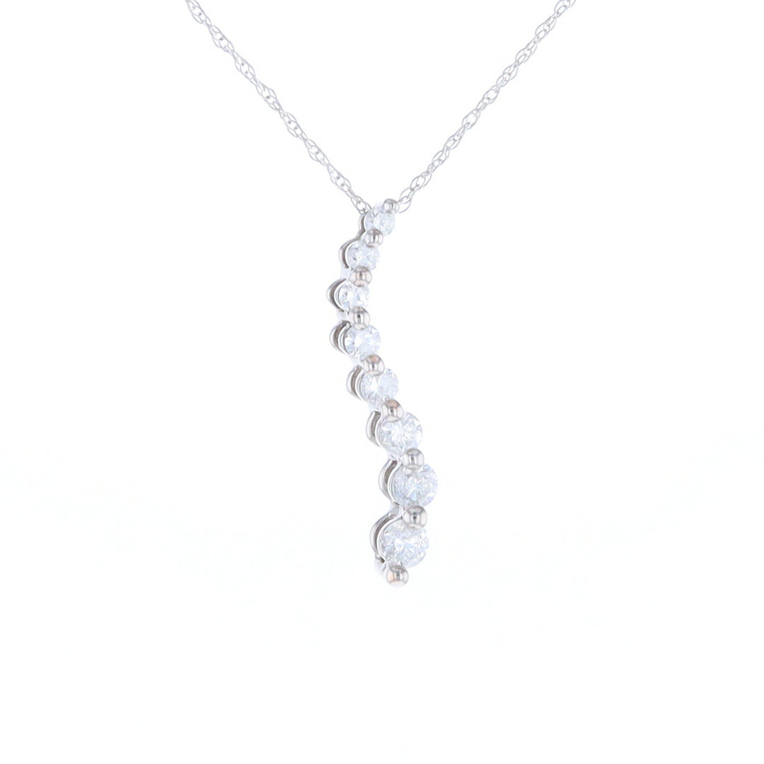 Diamond Journey Slide Necklace