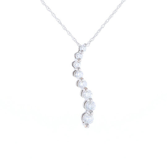 Diamond Journey Slide Necklace