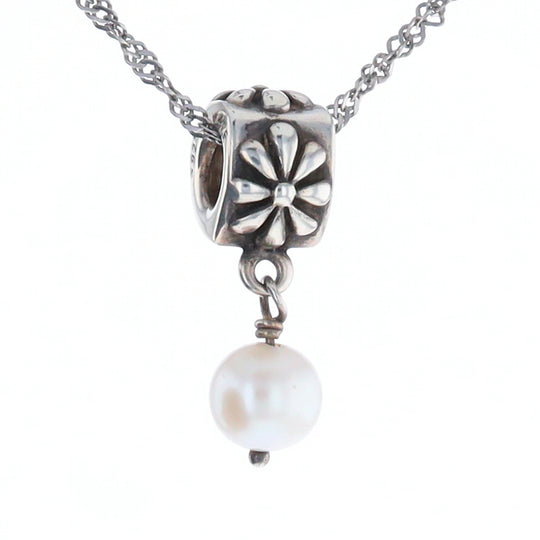 Retired Pandora Pearl Posy Charm