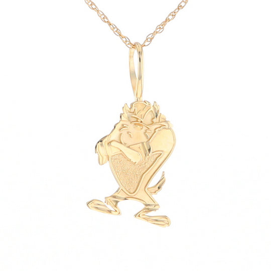 Gold Tasmanian Devil Charm