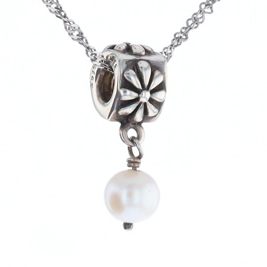 Retired Pandora Pearl Posy Charm