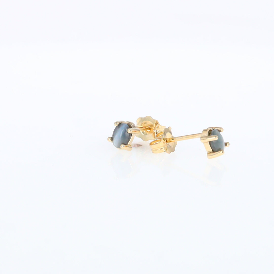 Cat's Eye Alexandrite Studs