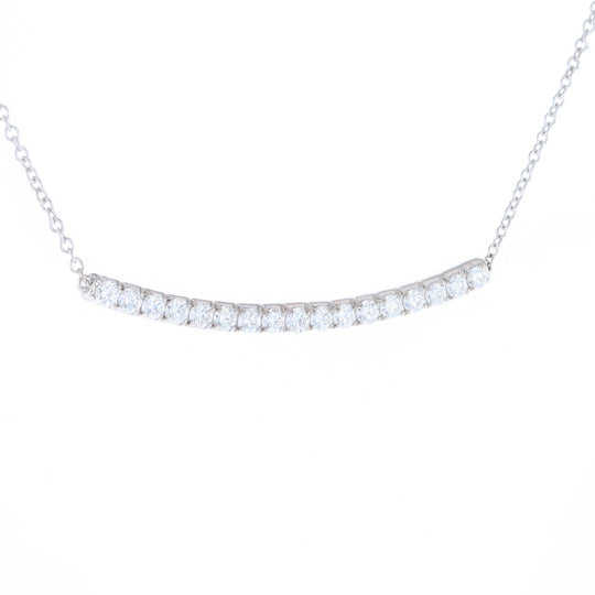 Diamond Bar Necklace