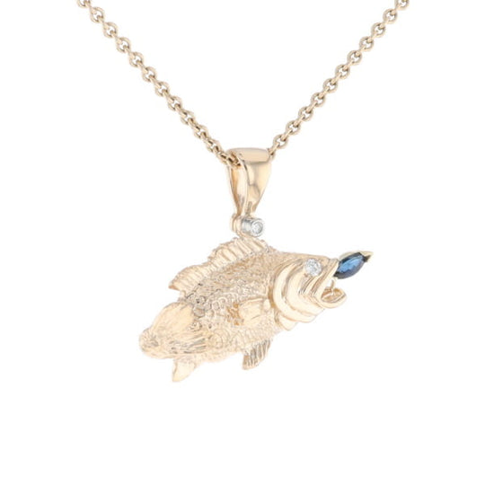 Large Mouth Bass Pendant