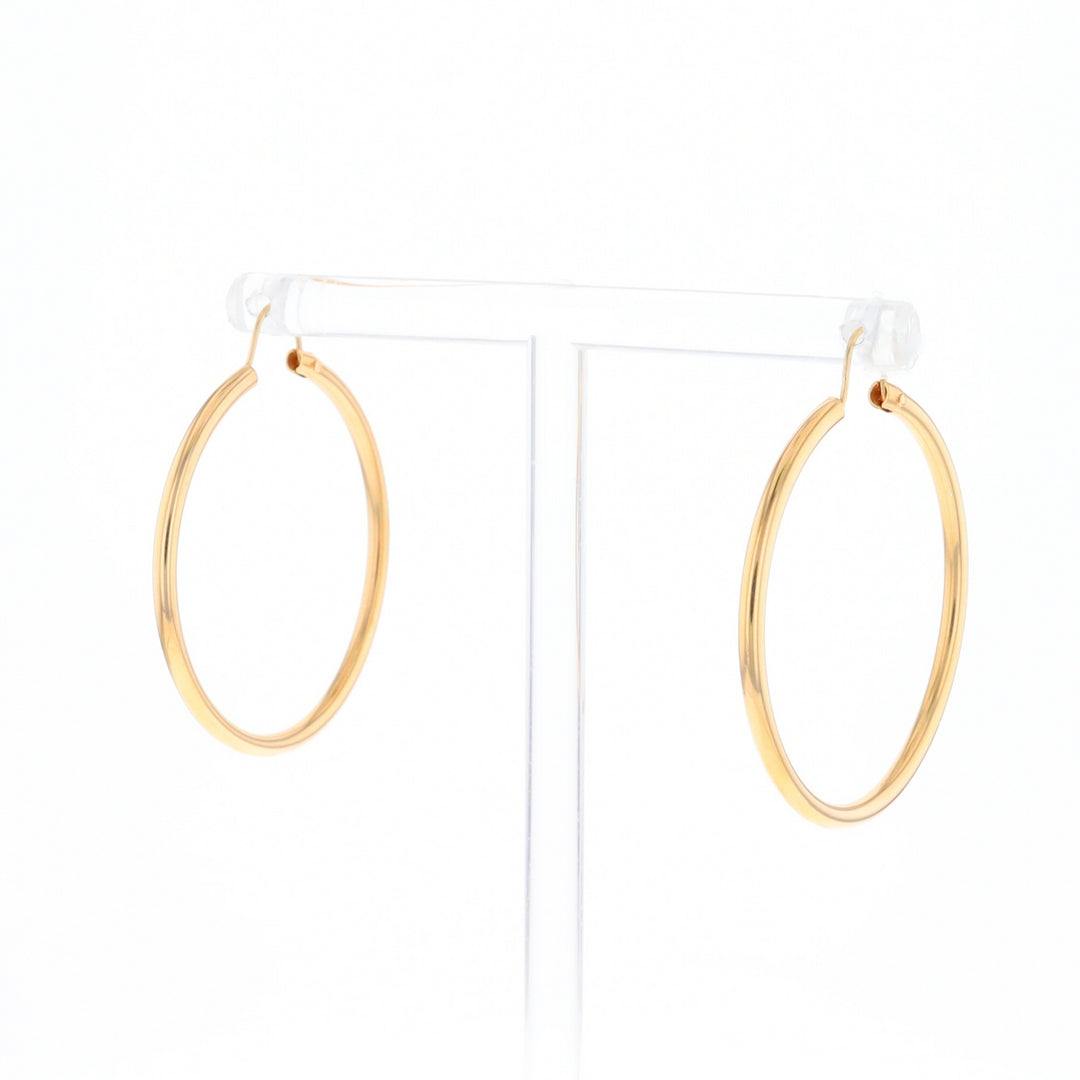 Gold Hoop Earrings