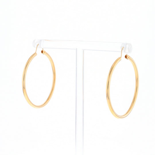 Gold Hoop Earrings