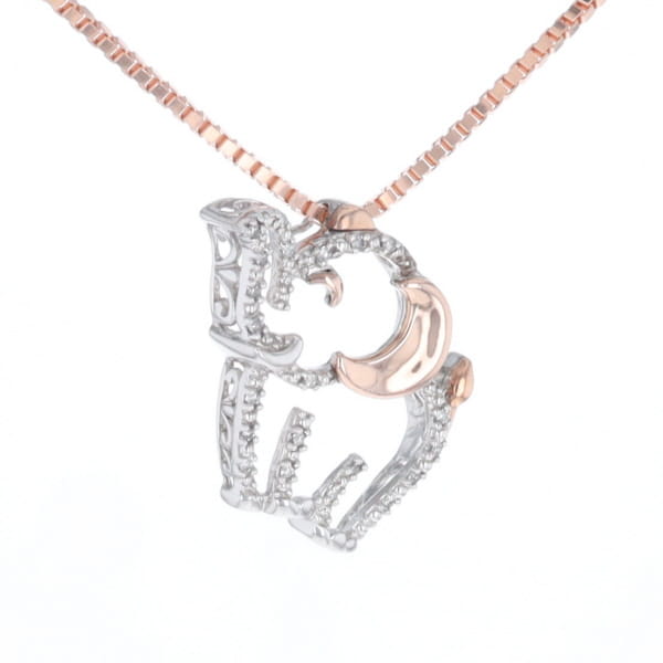 Elephant Diamond Pendant