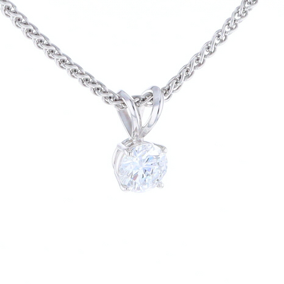 Lab Grown Diamond Solitaire Pendant