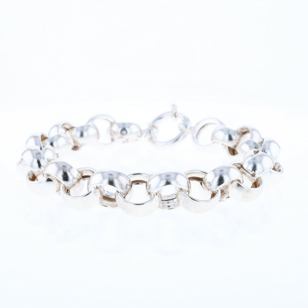 Silver Rolo Link Bracelet