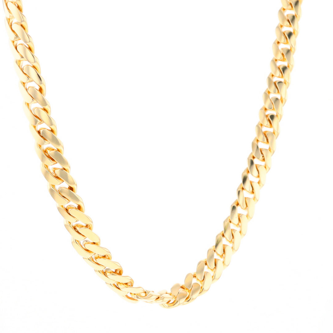 22.25" Curb Link Chain 14K Gold