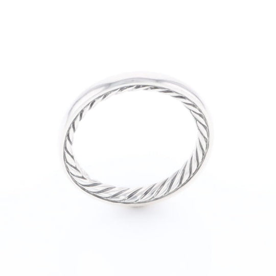 Sterling Silver Rope Decal Band