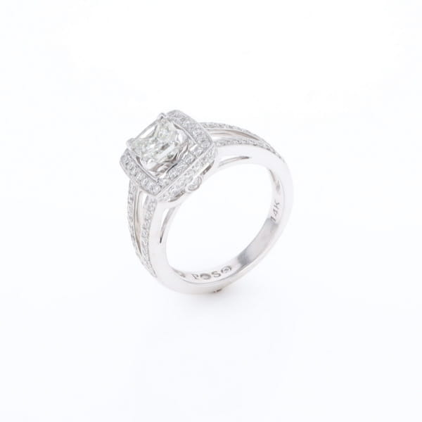 Princess Cut Engagement Ring