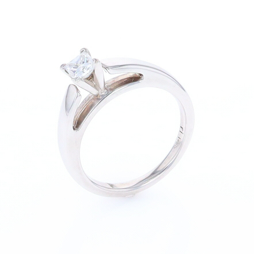 0.40ct Princess Cut Solitaire Engagement Ring