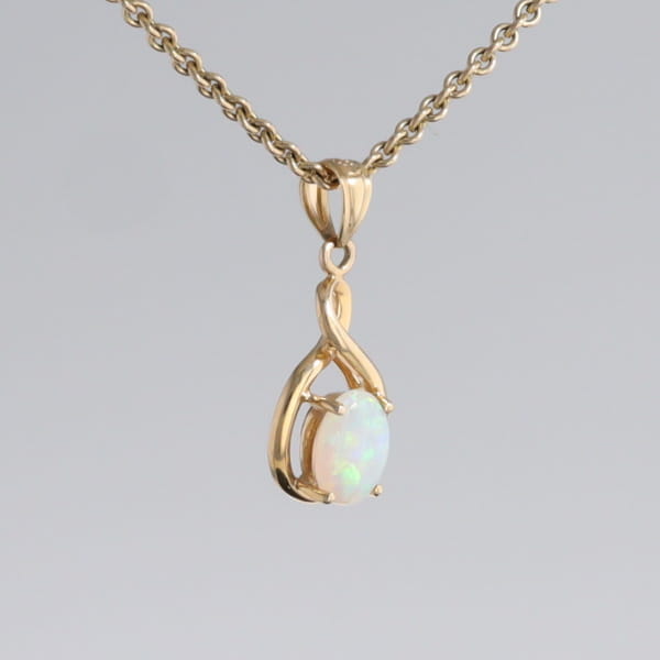 Swirl Opal Pendant