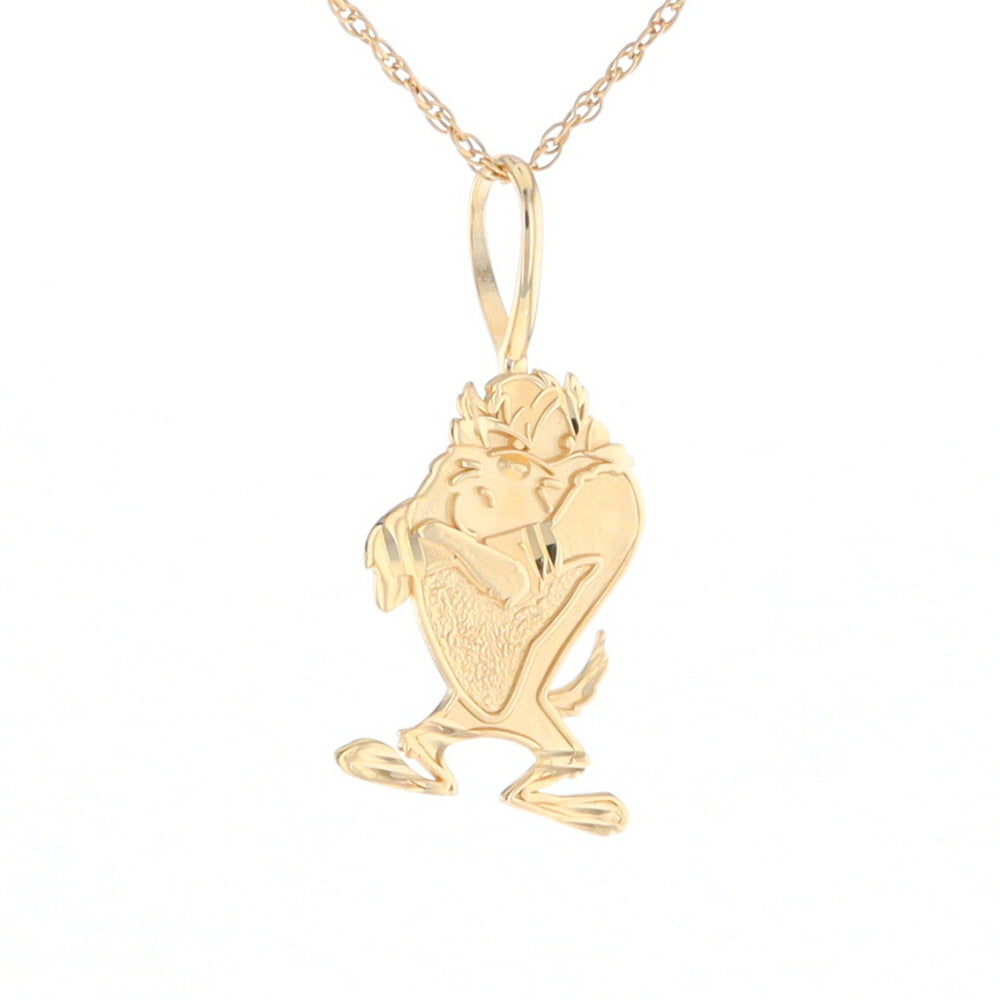 Gold Tasmanian Devil Charm