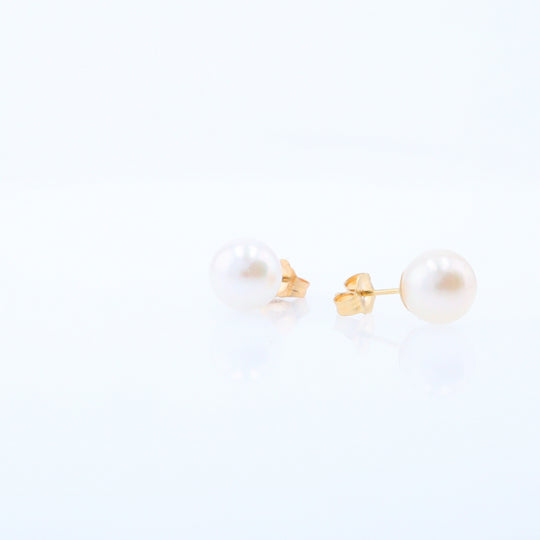 Pearl Stud Earrings