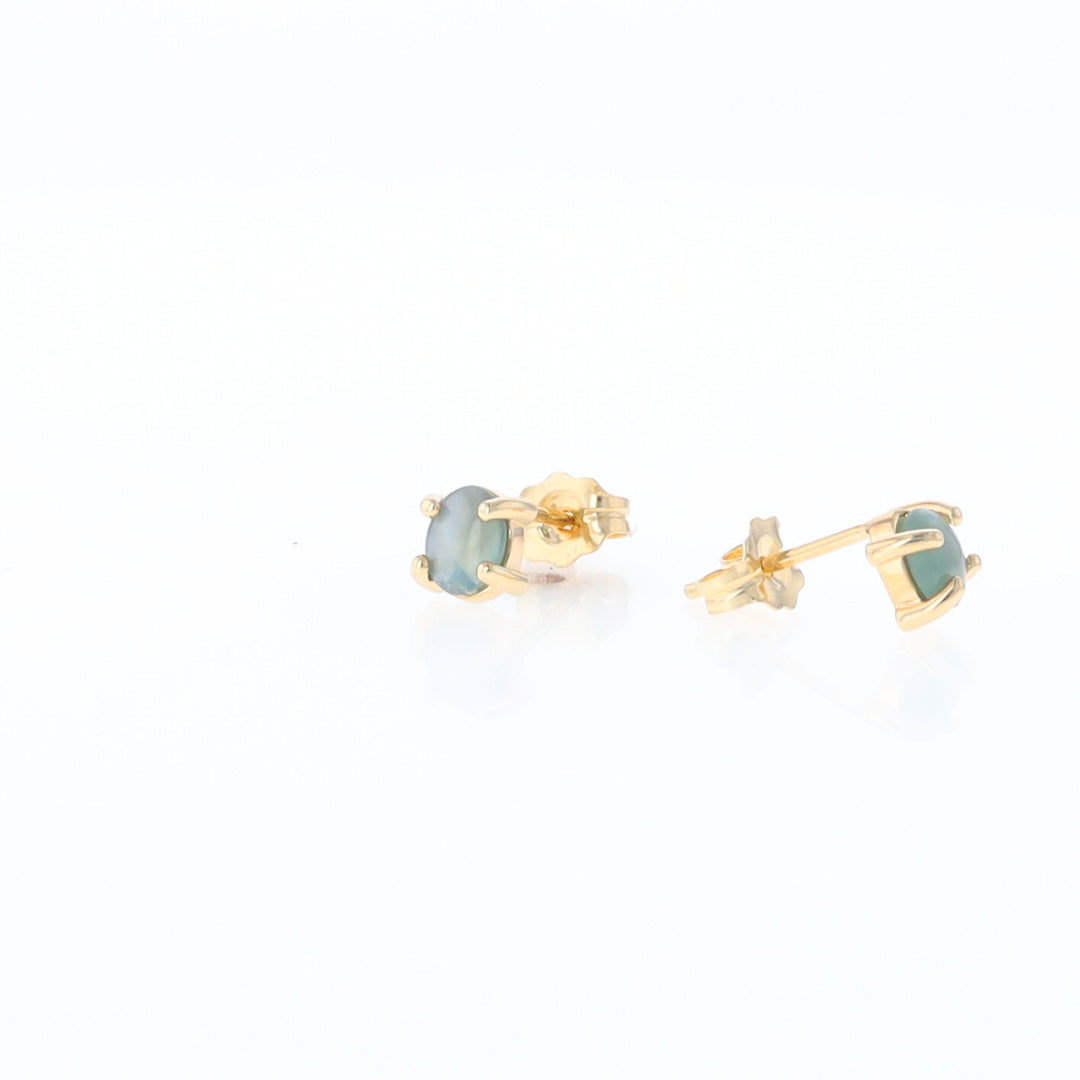 Cat's Eye Alexandrite Studs