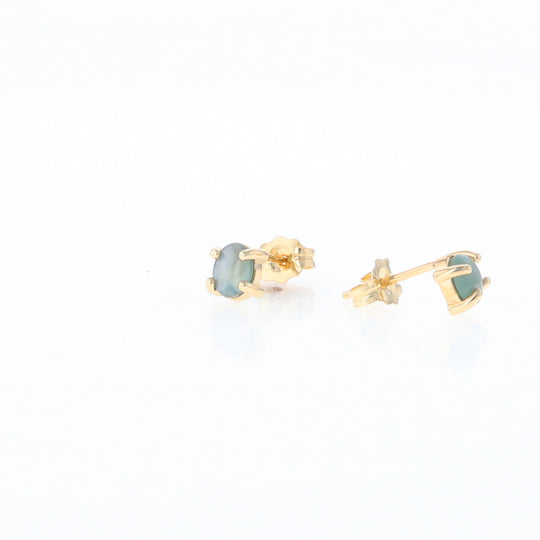 Cat's Eye Alexandrite Studs