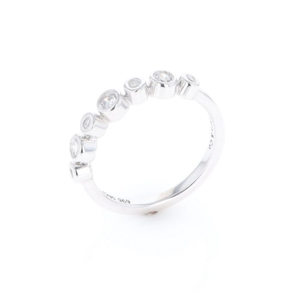 7-Stone Bezel Set Diamond ring