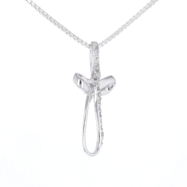 Open Loop Cross Necklace
