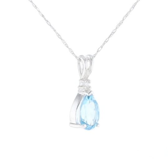 Blue Topaz Pendant
