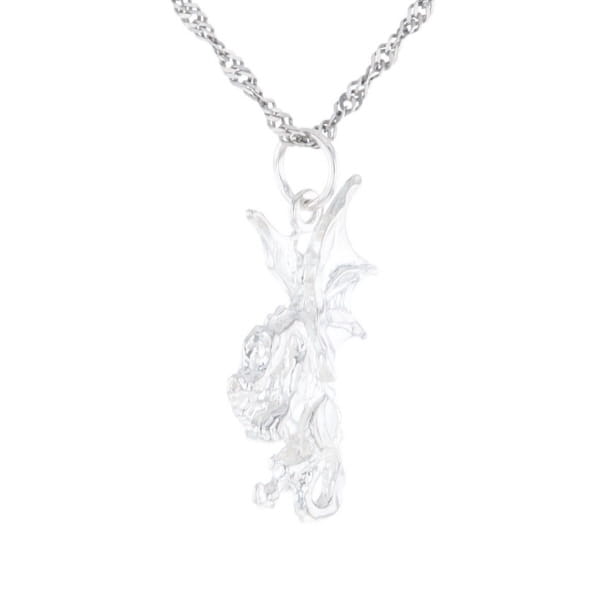 Silver Dragon Pendant