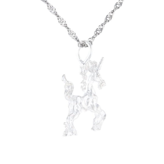 Silver Unicorn Pendant