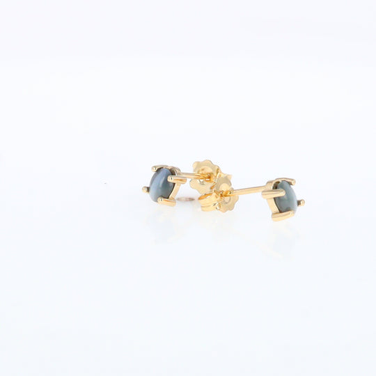 Cat's Eye Alexandrite Studs