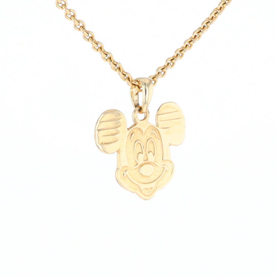 Gold Mickey Mouse Charm