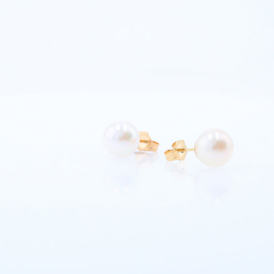 Pearl Stud Earrings