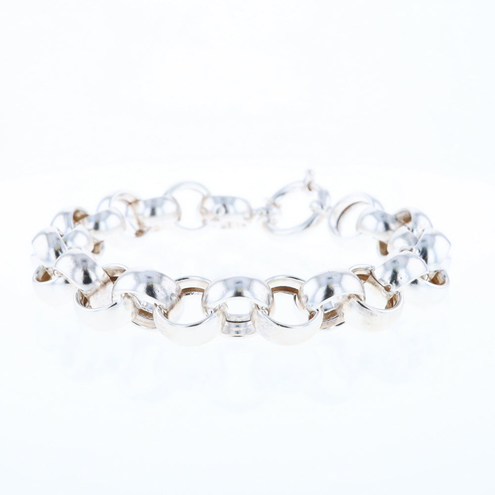 Silver Rolo Link Bracelet