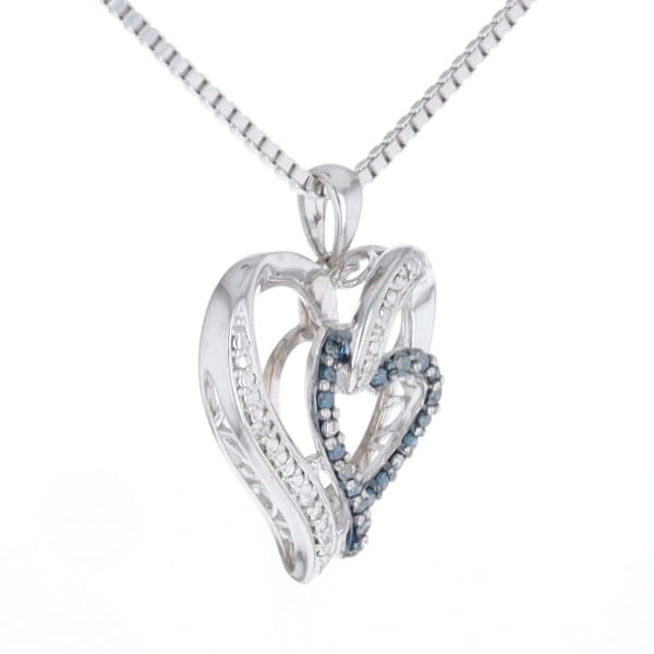Double Open Heart Pendant