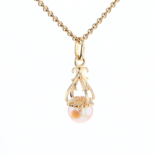 Swirl Chandelier Pearl Pendant