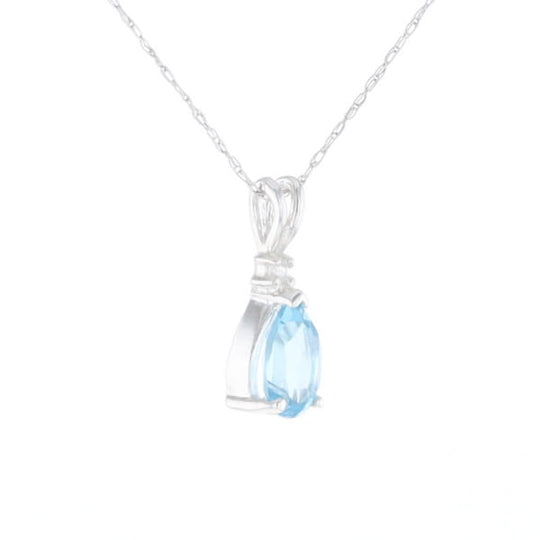 Blue Topaz Pendant