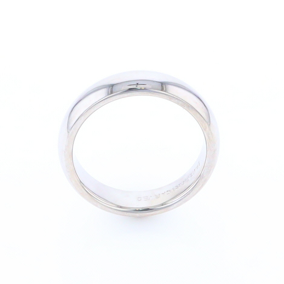 White Gold Wedding Band