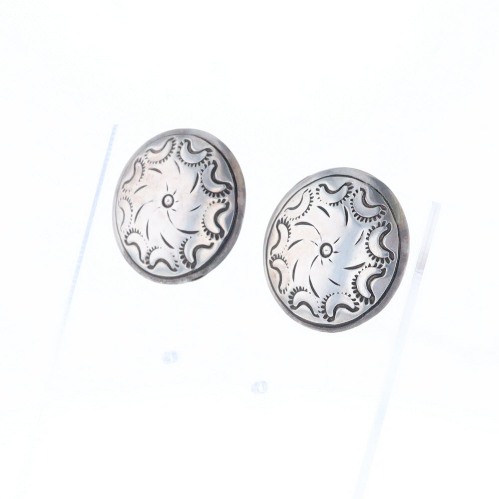 Native American Disc Earrings