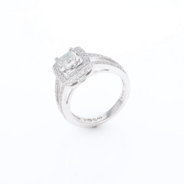Princess Cut Engagement Ring