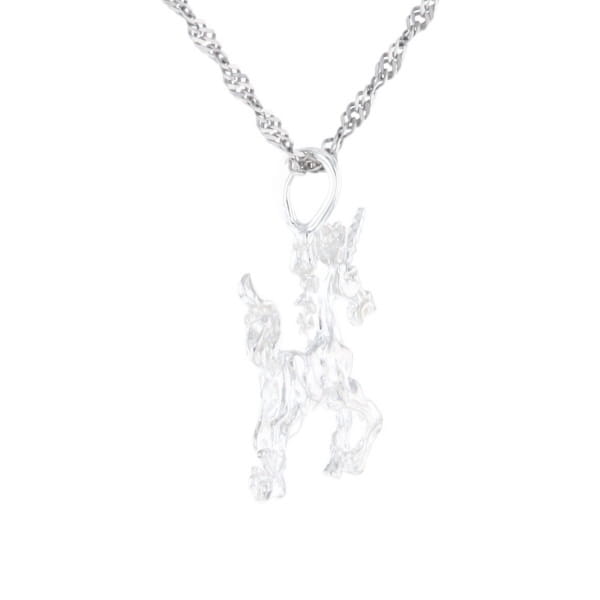 Silver Unicorn Pendant
