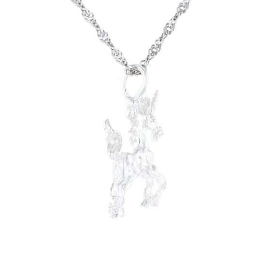 Silver Unicorn Pendant