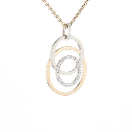 Two-Tone Interlocking Pendant