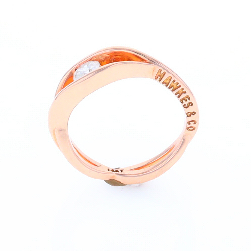 Entwined Bands of Love Ring (Ready to Ship)