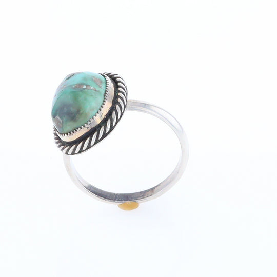 Bezel Set Turquoise Ring